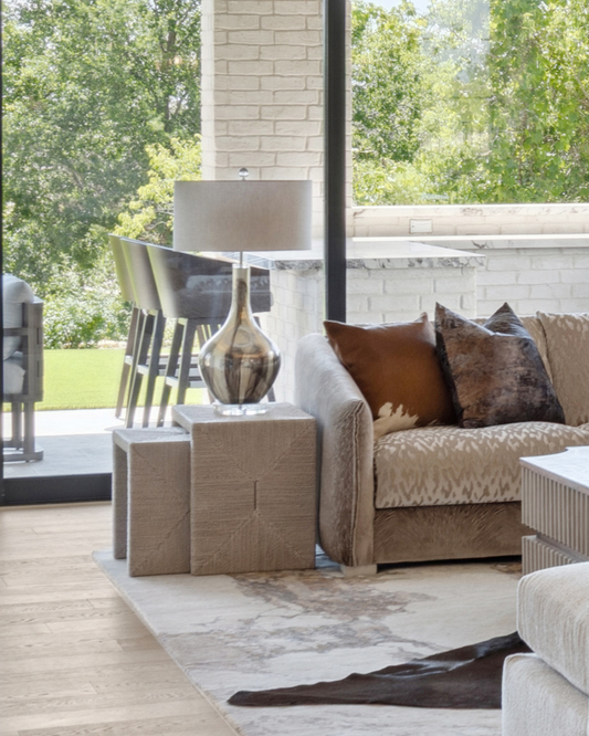 Side Tables - Beige