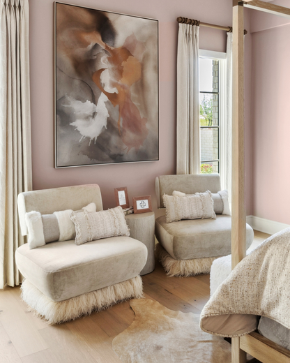 Savanna Feather Lounge Chair – Porcelain Cream